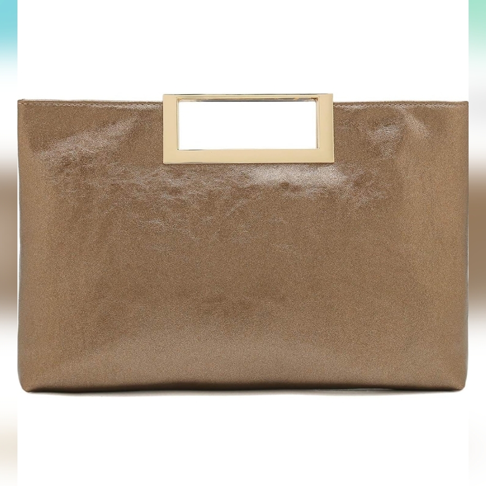 CHARMING TAILOR Fashion PU Leather Handbag Stylish Women Convertible Clutch